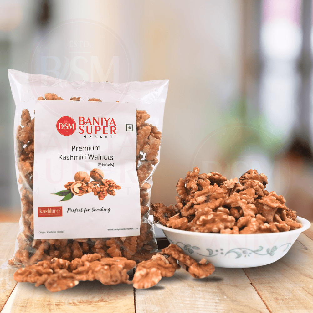Premium Kashmiri Walnut (Akhrot Giri) Walnut Baniya Super Market 250g
