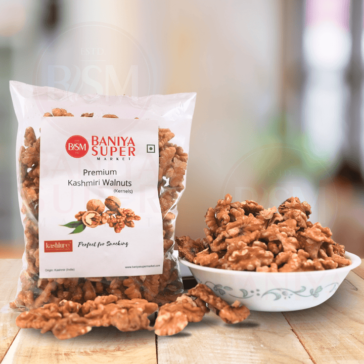 Premium Kashmiri Walnut (Akhrot Giri) Walnut Baniya Super Market 250g