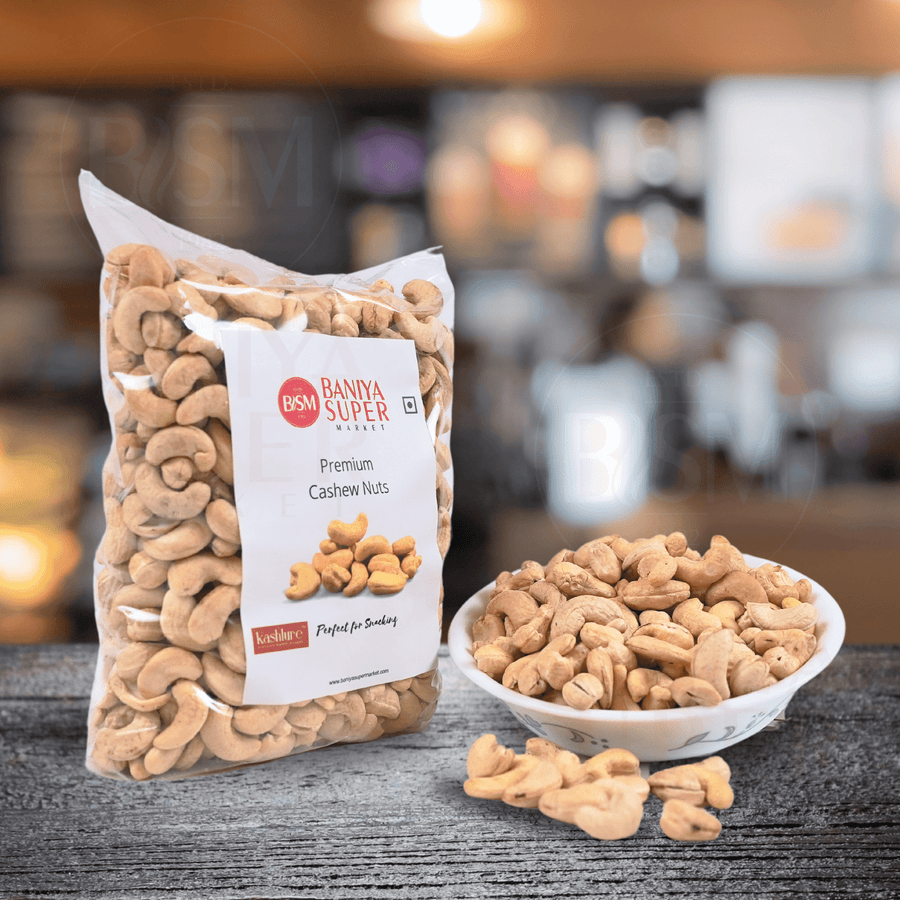 Premium Quality Whole Cashews Premium Cashew Baniya Super Market 250g