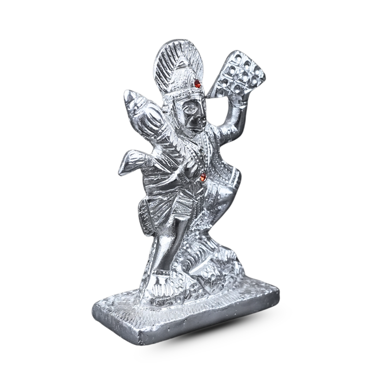 Silver Hanuman Idol – Invite Strength, Devotion & Protection into Your Sacred Space