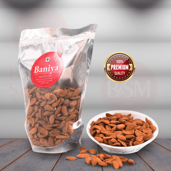 Mamra Badam (Almonds) | Premium quality 1 Kg Almonds Baniya Super Market