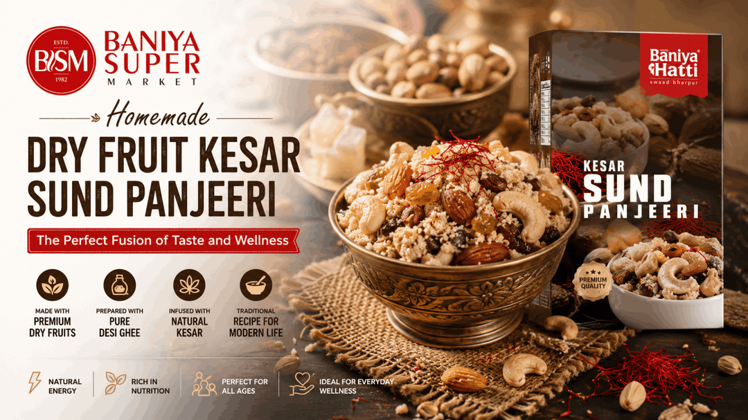 Homemade Dry Fruit Kesar Sund Panjeeri: The Perfect Fusion of Taste and Wellness