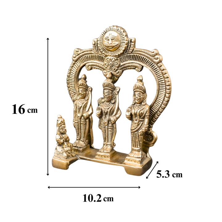 Ram Darbar Murti- Bring Home the Blessings of Dharma and Devotion