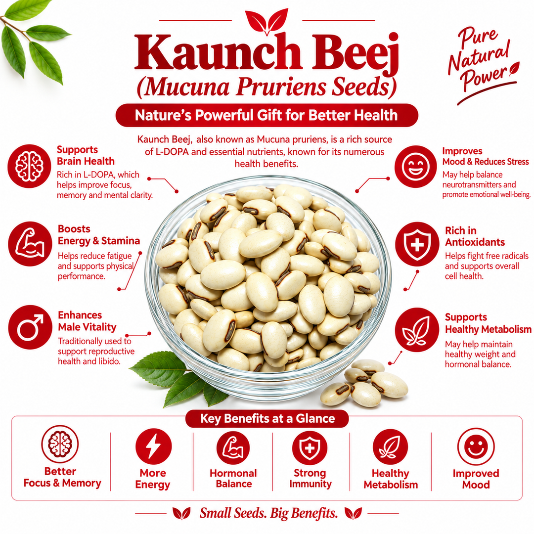 Premium Kaunch Beej - Natural & Traditionally Used