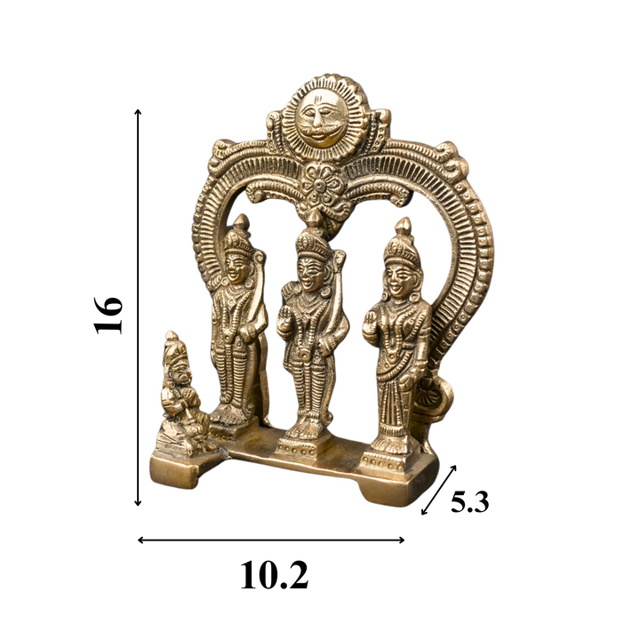 Ram Darbar Murti- Bring Home the Blessings of Dharma and Devotion