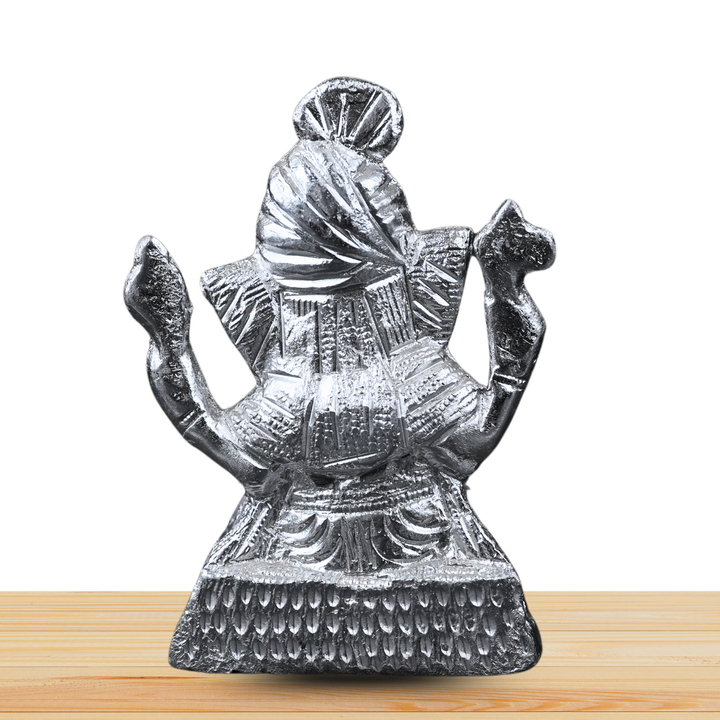 Silver Ganesh Idol – Bring Home Wisdom, Prosperity & New Beginnings