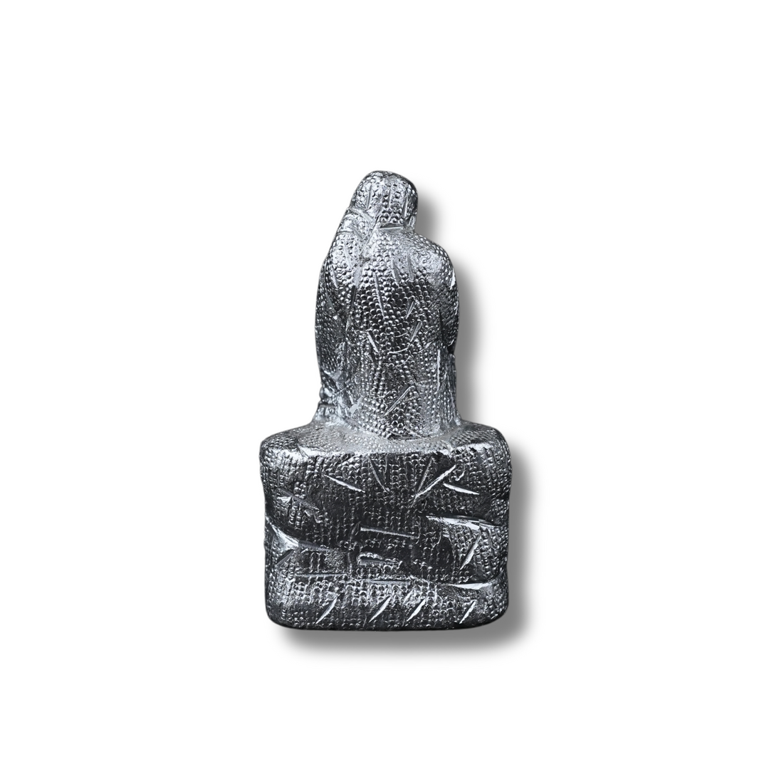 Shirdi Sai Baba Silver Finish Idol – Symbol of Faith &amp; Patience
