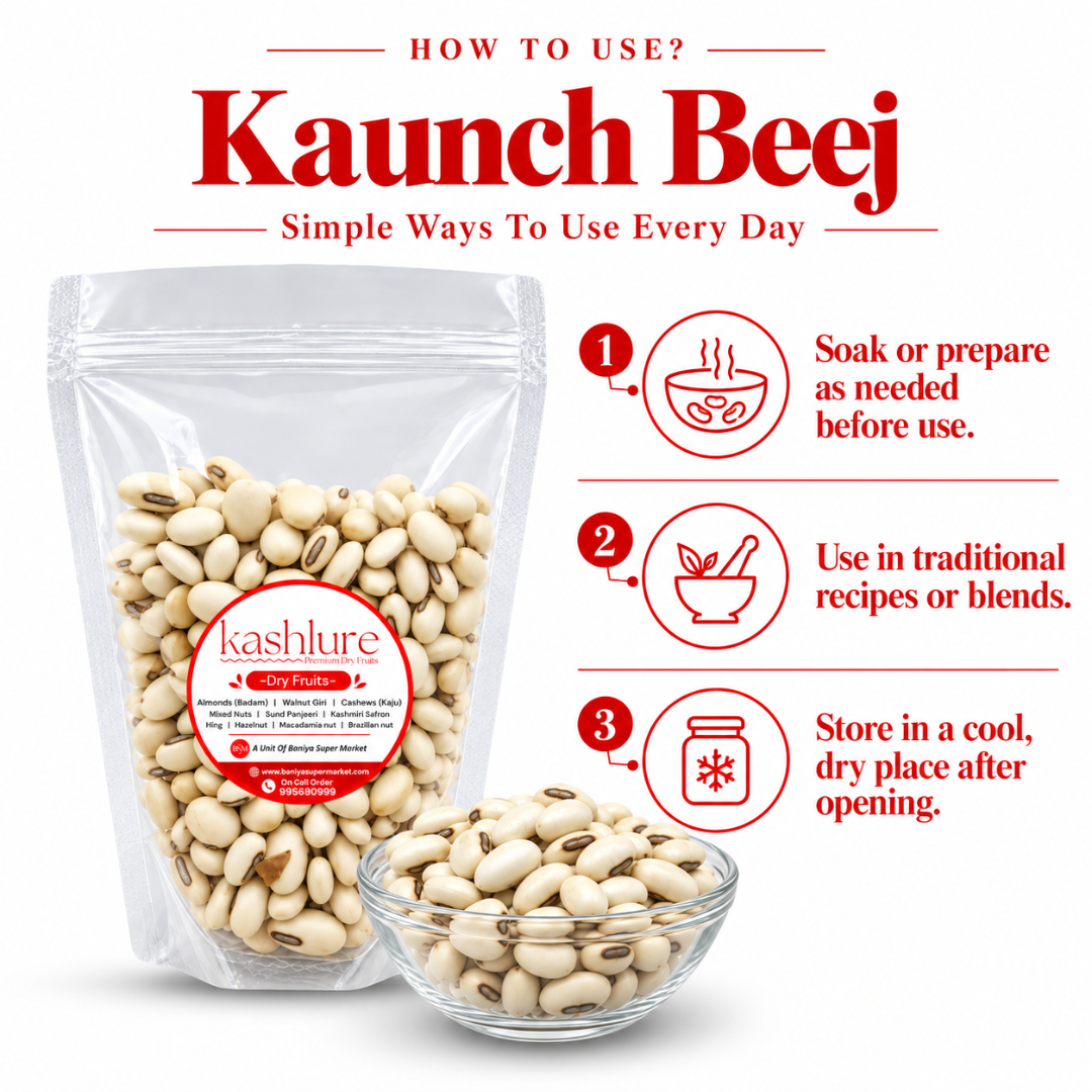 Premium Kaunch Beej - Natural & Traditionally Used 500G
