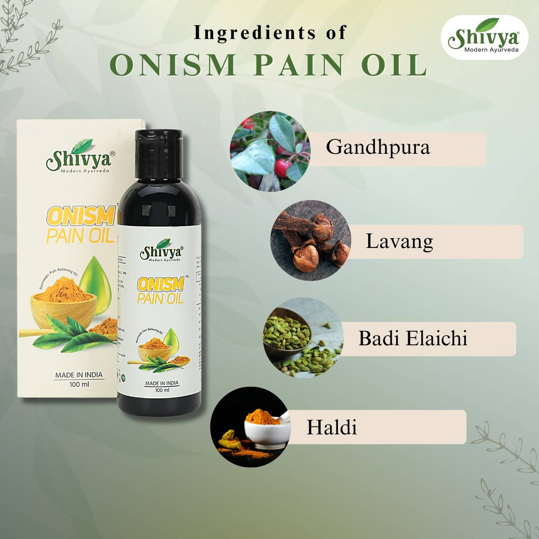 Shivya Ayurvedic Onism Pain Oil, 100ml