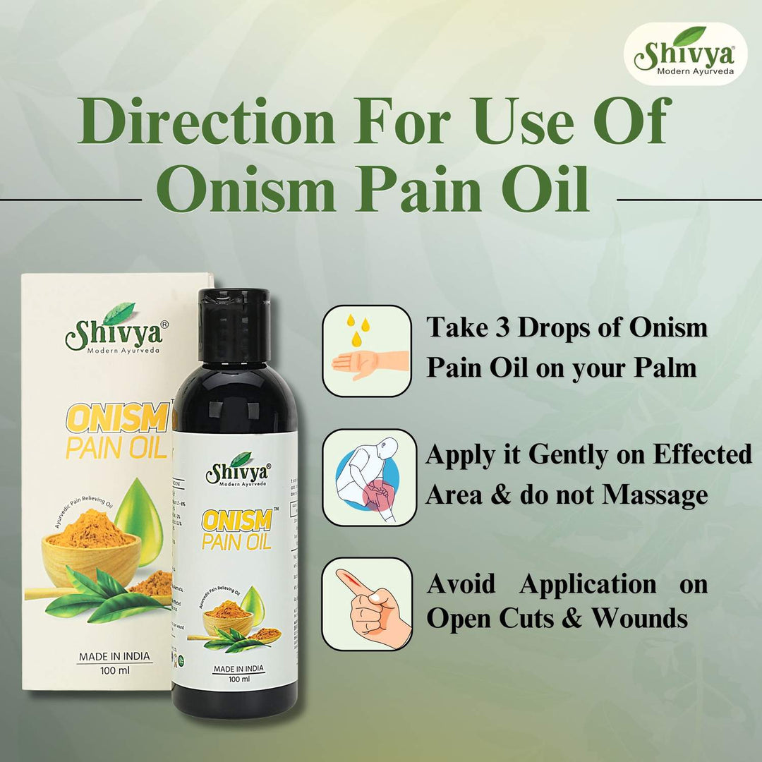 Shivya Ayurvedic Onism Pain Oil, 100ml