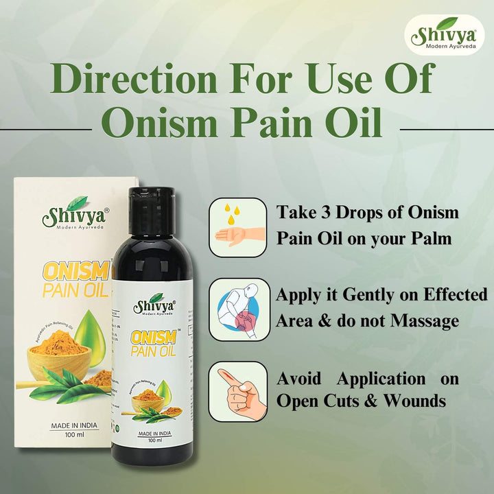 Shivya Ayurvedic Onism Pain Oil, 100ml