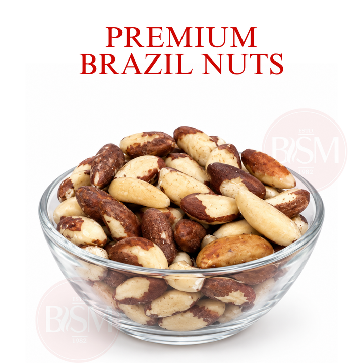 100% Natural Raw Brazil Nuts – Fresh Whole Kernel, Thyroid & Immunity Support (500G)