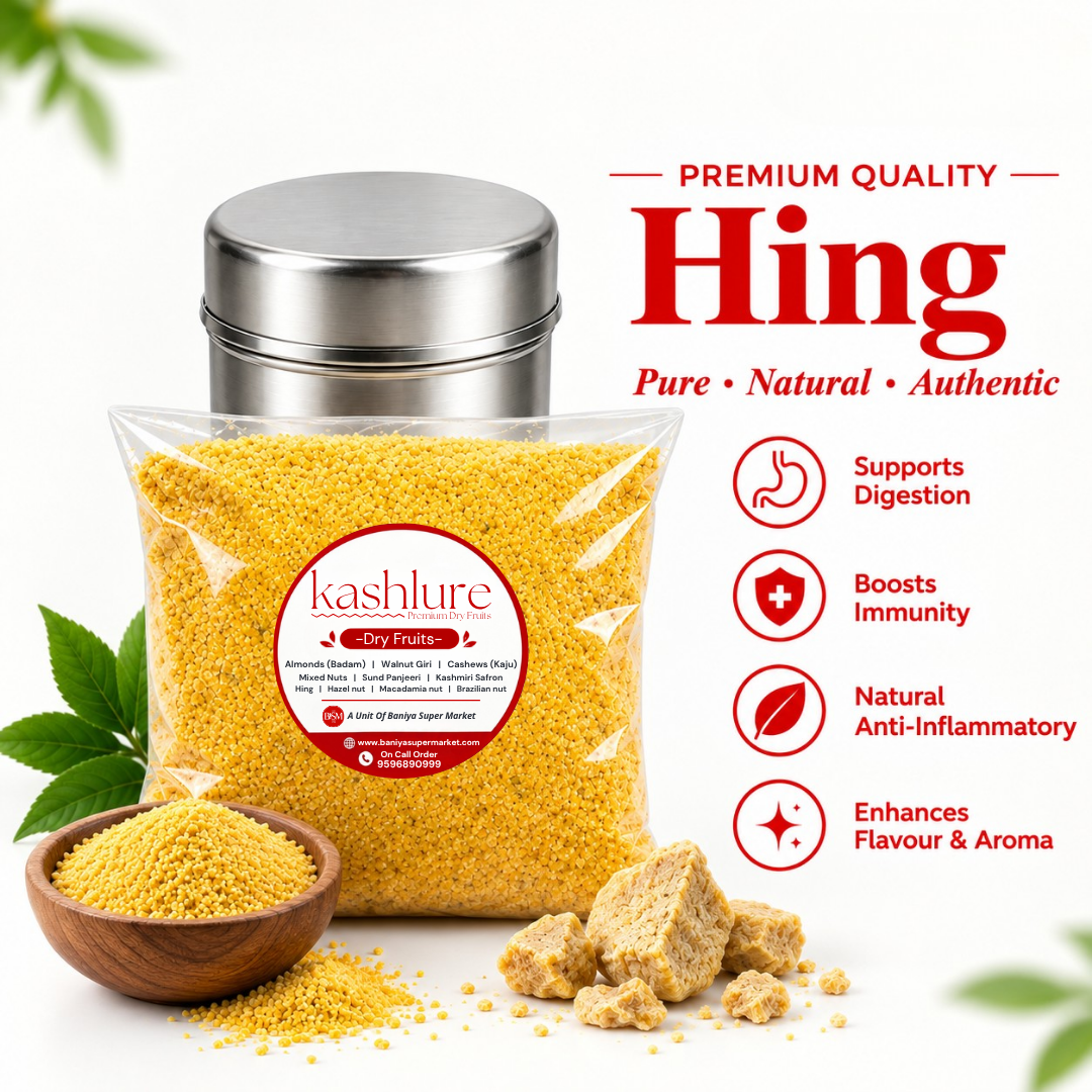 Premium Hing – Pure, Aromatic & Full of Flavour 80gm