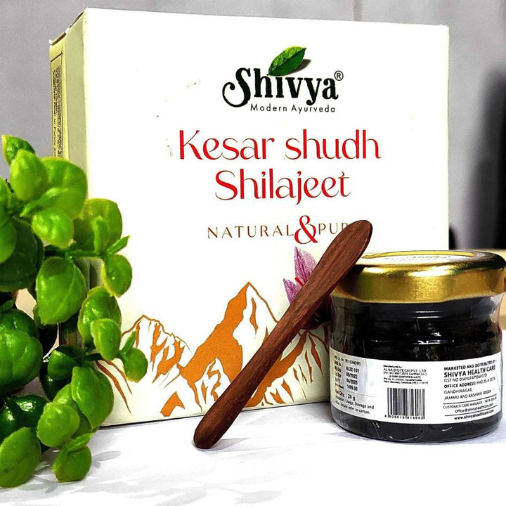 Shivya Kesar shudh Shilajeet - Natural & Pure, 20g