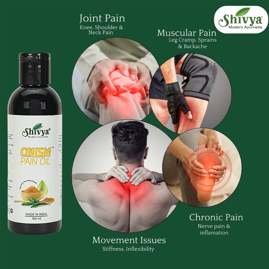 Shivya Ayurvedic Onism Pain Oil, 100ml