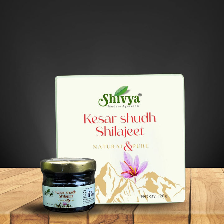 Shivya Kesar shudh Shilajeet - Natural & Pure, 20g