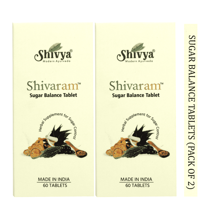 Products Shivya Ayurvedic Shivaram - Anti-Diabetic 60 Tablets (Pack of 2)