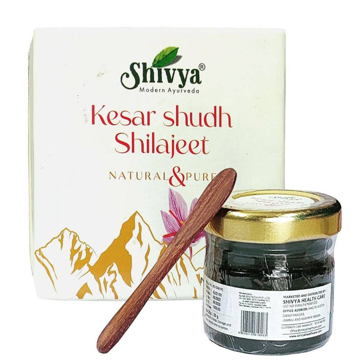 Shivya Kesar shudh Shilajeet - Natural & Pure, 20g