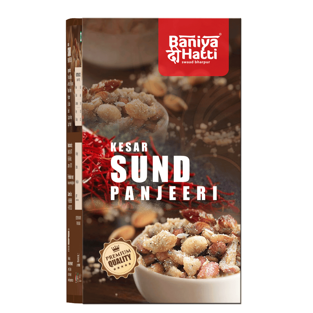 Homemade Dry Fruit Kesar Sund Panjeeri